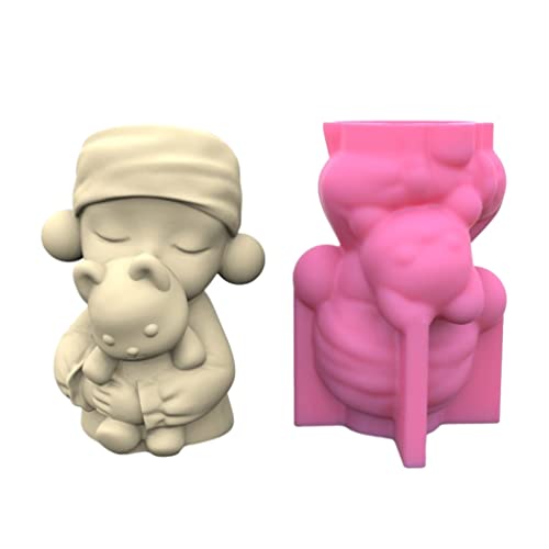 Molde de silicona para macetas, hormigón, cemento, maceta, yeso, velas, vaso, resina epoxi, decoración del hogar, maceta suculenta