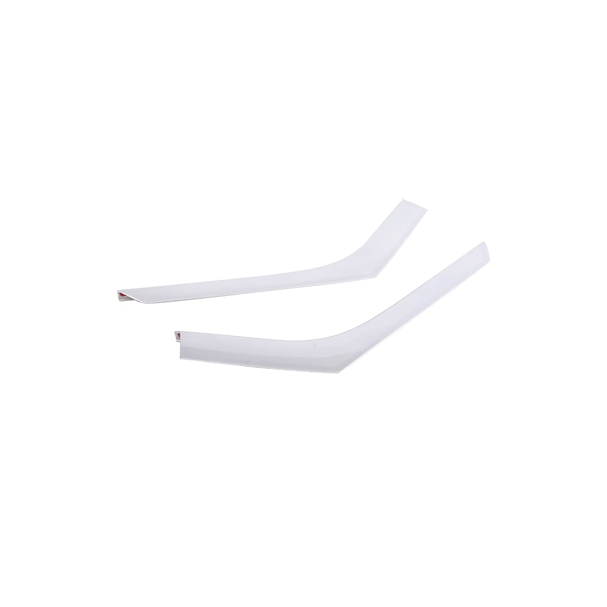 Striscia decorativa laterale per console centrale del cambio, in plastica ABS, per Land Rover Range Rover Evoque 2012-2018 (argento)