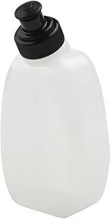 Riñonera de hidratación enfocada en la comodidad con características impermeables y juego de botellas exprimibles de 10 onzas para entusiastas del ejercicio (negro)