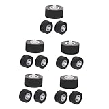 TINEASUR 15stücke Gummiwalze Druckrolle Für Audio Und Videogeräte Langlebige Und Tragbare Ersatzteile Für Kassettenrekorder Und Cd-Player Für Reparaturen