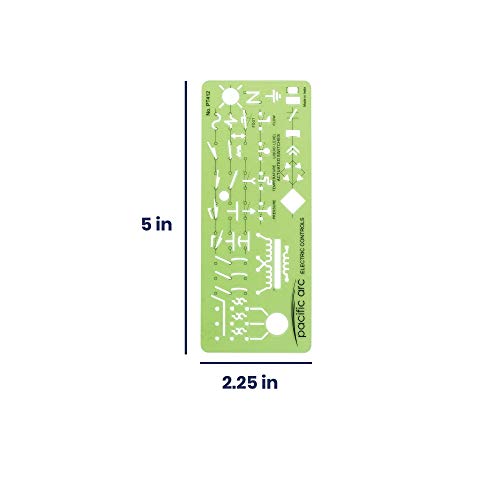 Image of Pacific Arc Electrical Controls Template Guide, Standard Symbols Used in Machinery and Automation Circuits