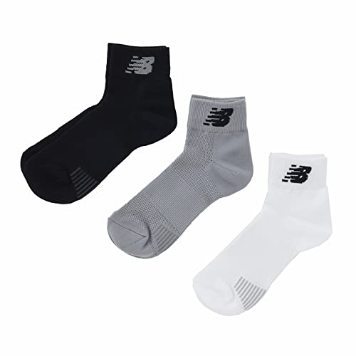 new balance(ニューバランス) 靴下/ソックス パフォーマンス ミッドレングス 3Pソックス(LAS35621) メンズ