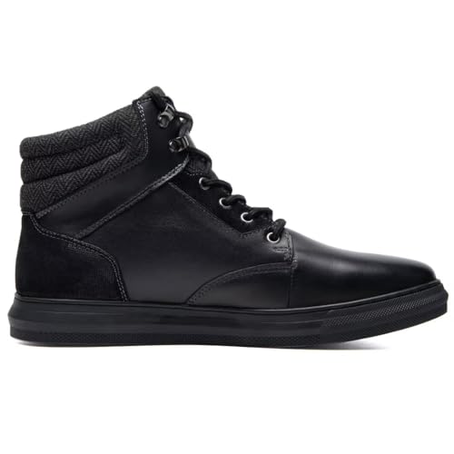 Image of Arkbird Casual Sneaker Boots, High-Top Sneakers Lace-up Leather Chukka Shoes for Men