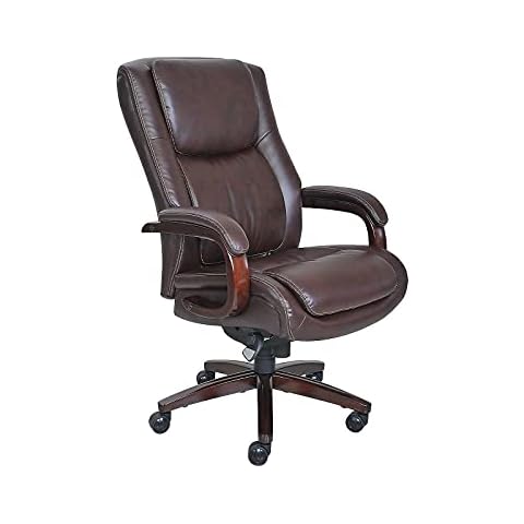 La-Z-Boy 1200191 Winston Bonded Leather Executive Chair Brown (44763) Cover