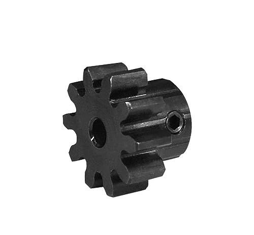 Bevel Gear Pinion Hardware Mechanical 1pcs Spur Gear 2.5M 10T Carbon Steel High Frequency Blackening Bore Size 6mm