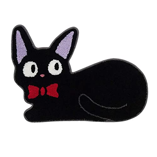 UR MAX BEAUTY Latch Hook Teppich Kits Häkeln Teppichteppich Tiergarn Vorgedruckt,Black cat Cover