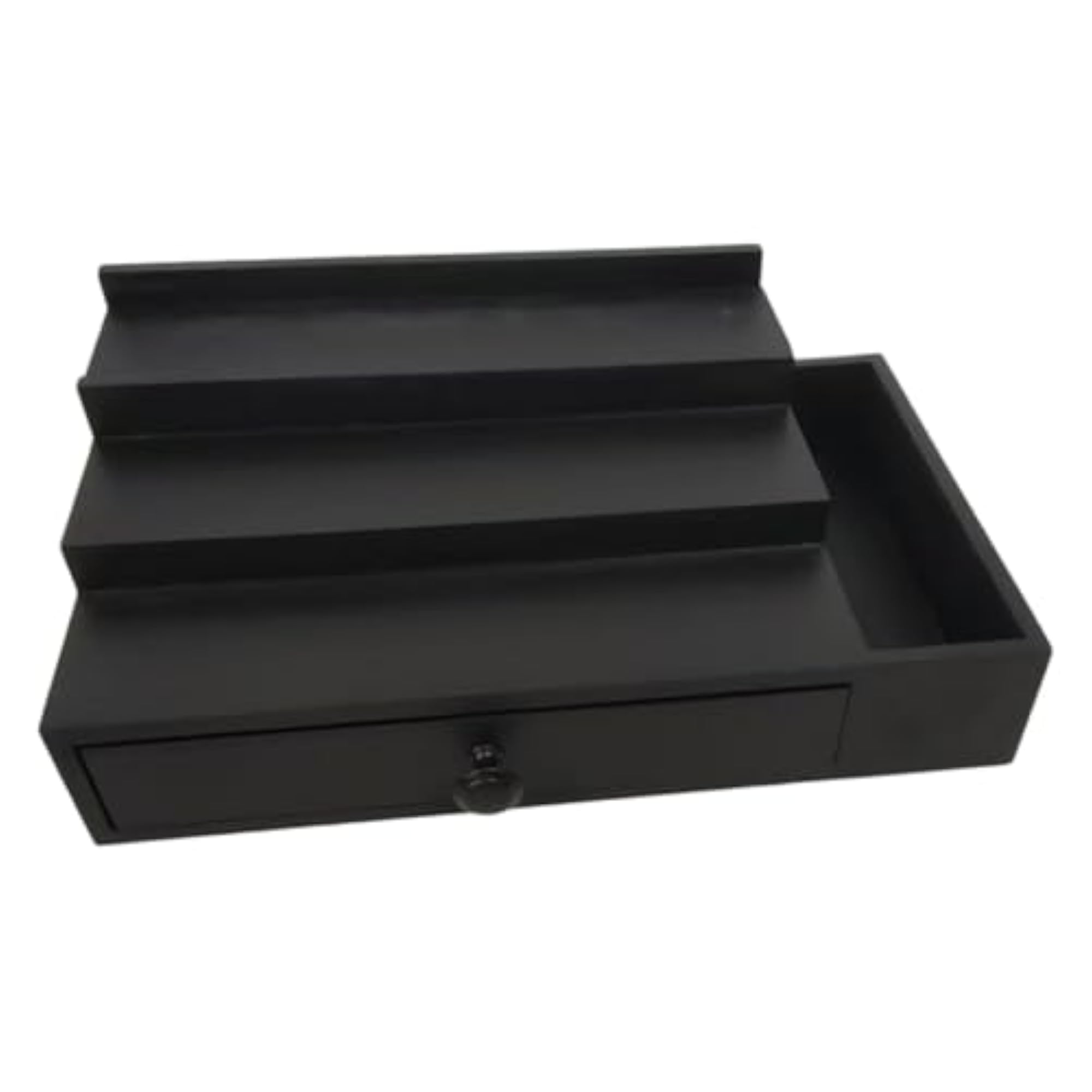 Men's Multifunctional Wooden Storage Rack for Jewelry and Makeup