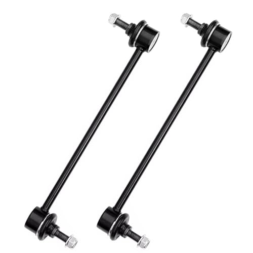 Image of Detroit Axle - 6pc Front End Suspension Kit for Chevrolet 13-15 Spark 14-16 Spark EV, 2 Lower Control Arms with Ball Joints 2 Stabilizer Sway Bars 2 Outer Tie Rods 2014 2015 Replacement