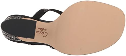 Circus NY by Sam Edelman Women's Hanson Heeled Sandal, Black/Hematite, 7 | Image 3