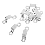 DIYEAH 10 pezzi Morsetti U in Acciaio Inossidabile per Tubo Quadrato Staffe Fissaggio Resi...