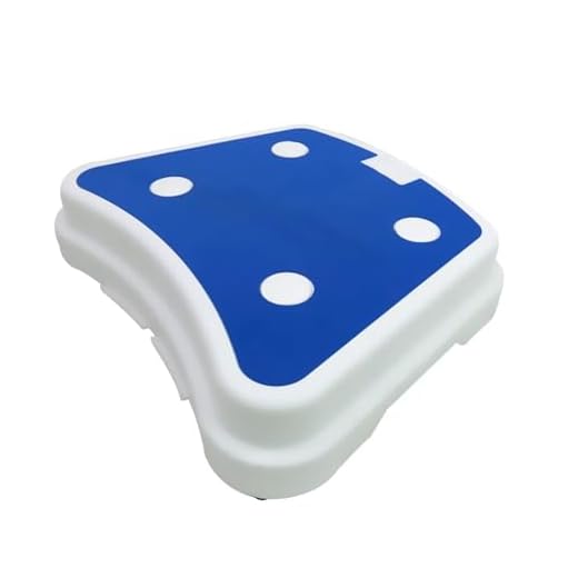 Marche Pied Bm Médical MP-10B - en Plastique pour Salle de Bains, accès à la douche, baignoire