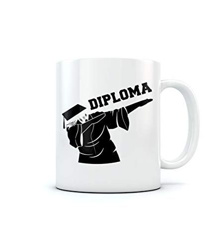 Diploma di Maturitá scuola liceo Dab passo di danza Tazza in ceramica 11 Oz. Bianco