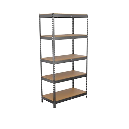 MonsterRax 5-Tier Heavy Duty Steel Garage Shelving
