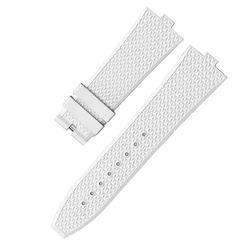 Bracelet caoutchouc Vacheron Constantin 4500 V FKM sport chic pour montre bouche convexe 7mm
