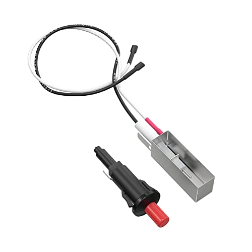Image of SafBbcue 7510 Grill Igniter Kit Replacement Parts for Weber Spirit 200 300 (Side Control) 500 700 Compatible with Weber Genesis 900 1000 2000 3000 Genesis Silver Gold /Platinum Gas Grill Igniter