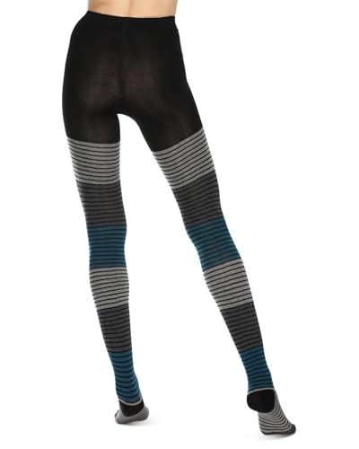 Image of MeMoi Gradient Stripes Sweater Tights