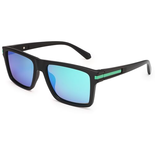DG497-2025 Polarized Square Classic Casual Sunglasses for Men - UV400 Protection, Driving Sun Glasses with Stylish Color