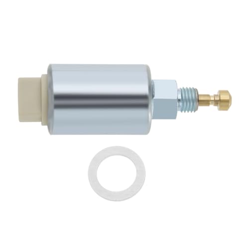 VGOL Carburetor Fuel Solenoid Valve Replacement Compatible with Briggs & Stratton Carb 796258 799511 796997 792295 Engine with Metallic Gasket