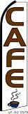 Cafe Swooper Feather Banner Flag Sign