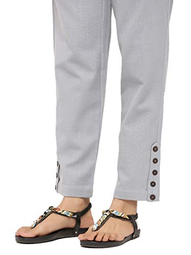 Image of Jaipur Kurti Women's Pleat-Front Regular Pants