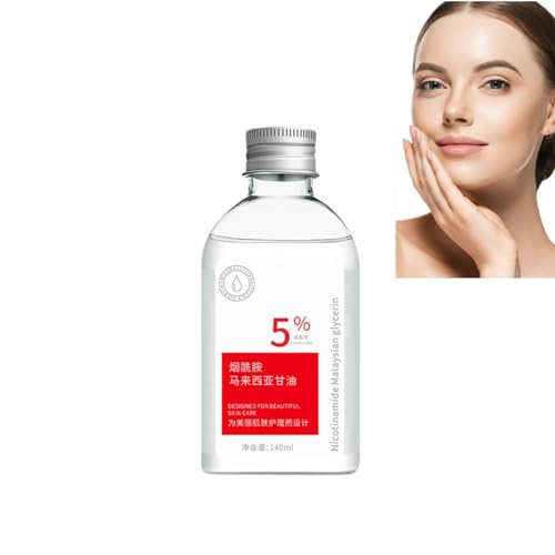 Niacinamide Face Serum, Niacinamide Glycerin Moisturizing Brightens Skin, Anti-Aging Face Serum, Mild & Refreshing Essence Water, Skin Care Products for Dry, Oil, Sensitive Skin 140ml (1pc)