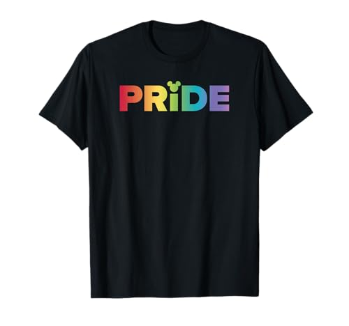T-shirt Mickey Pride Disney multicolore idéal pour les parcs d'attractions