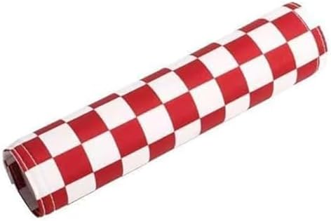 Round Handlebar Pad Crossbar Handlebar Pad,Soft Cushion Round Crossbar Protector for ATVs Motorcycles Bikes red