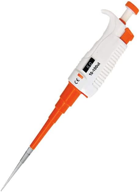 BEXCO MicroPipette 5-50ul variable volume with calibration report, autoclavable