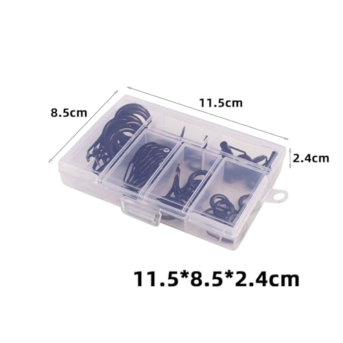 Kit 35 piezas anillas para caña de pesca con acero carbono miniatura 7