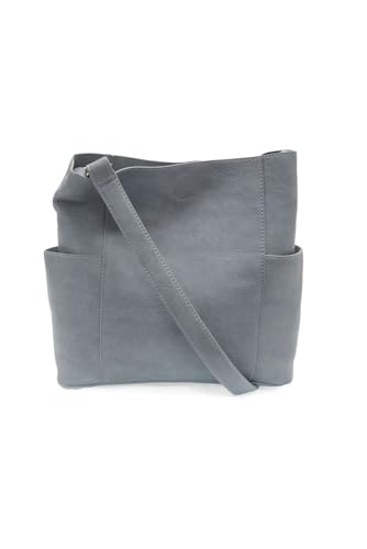 Image of Joy Susan Side-Pocket Bucket Bag: Kayleigh Crossbody