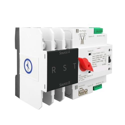 Interruptor de transferencia automática 110V para asegurar la energía constante en casa 5