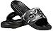 Crocs Men’s All Day Slide Lightweight Slip-On Sandals, Camouflage Black/Grey, Size 11 M