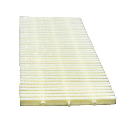 Grille de caniveau épissable à haute évacuation pour zone humide