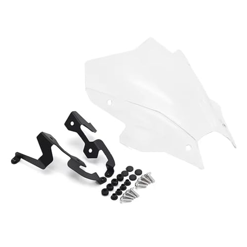 POLOFZFGKZ Für Y&AMAHA MT-09 MT09 SP 2021–2023 Motorrad-Windschutzscheibe Visier Windabweiser Windschutzscheiben-Zubehör Sonnenschutz Motorrad Windschutzscheibe Windschild(Transparent)