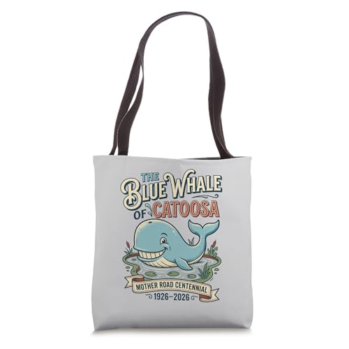 Bolso Tote Vintage Ballena Gigante Ruta 66 miniatura 1