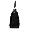 Badgley Mischka Rose Vegan Leather Weekender Duffel Bag (Black)