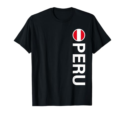 Drapeau du Pérou Vertical T-Shirt