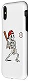 Zoom IMG-1 funny skeleton batting baseball halloween