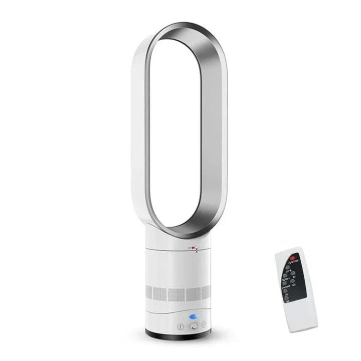 Rotorloser Ventilator mit Luftreiniger, 18-Zoll Turmventilator...