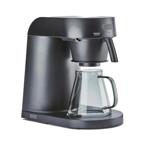 Ratio Four Coffee Machine with Removable Water Tank Drip Coffee Maker with 4-Minute Brew Time 520 Ounce Single-Serve Brewer 11.5 H 7.5 W - Matte Black