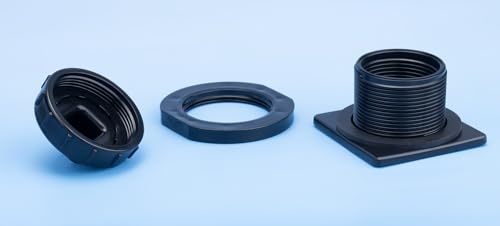 Image of Stock Tank Plug Kit Compatible with Rubber-Maid 50 70 100 150 300 Gallon Water Trough, Stock Tank Commercial Plug Replacement Part