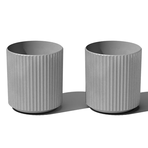 Image of Veradek Demi Series Planter - Large Round Outdoor Planter