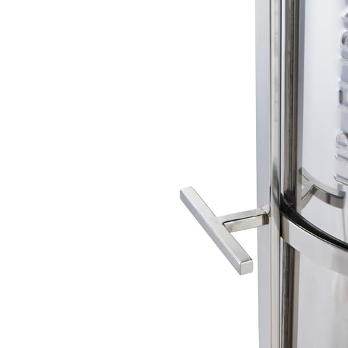 Image of Stainless Steel UR FURNACE | SANITARY WASTE DISPOSAL | Waste management | No Smell | Portable | Eco-Friendly | No Power | No Fuel | (PATENTED), Open Top, Silver