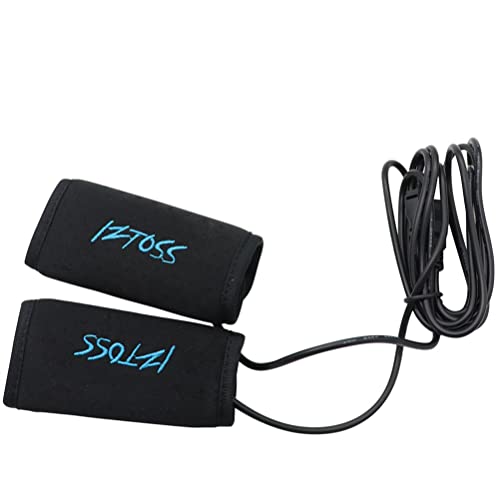 SanSixi Newest 1 Pair Motorcycle Heated Grips USB Electric Hot Bicycle Motorbike Motorcross Handle Handlebar Warmer Removable Grips 2022