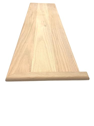 Stair Treads with Return (Red Oak, 42" X 11-1/2" X 1")