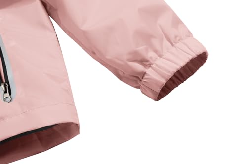 Image of Boys Girls Rain Jackets Lightweight Waterproof Hooded Raincoat Lined Windbreakers for Kids
