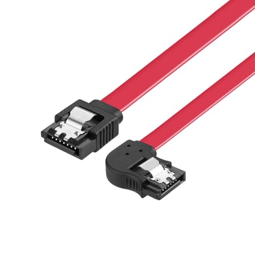 Cable de datos SATA III 6Gb/s 50cm con cerradura