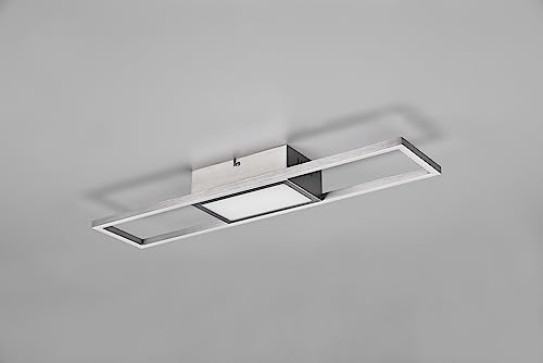 Reality Leuchten Plafoniera Led Twister, Girevole, Remote, Ottone - 6