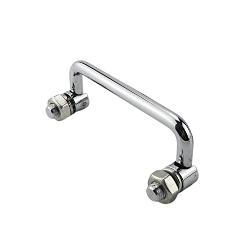 Stainless Steel Folding Handle Toolbox Movable Handle Industrial Equipment Door Handle 1Pcs(Iron,100mm)