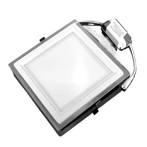 Foco LED empotrado de vidrio que soluciona la falta de luz en techos bajos